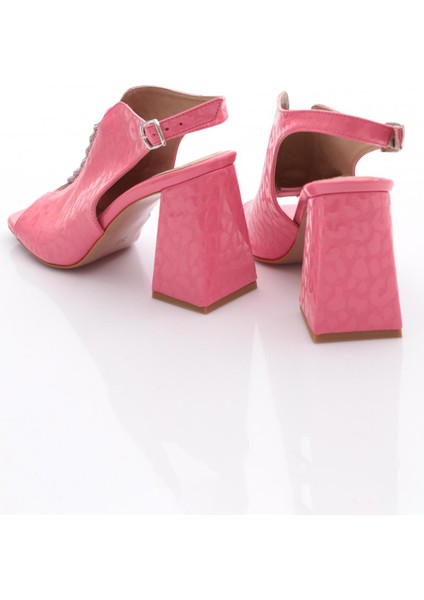 08 Kadin Silver Taşli Burgulu Topuklu Ayakkabi modelleri