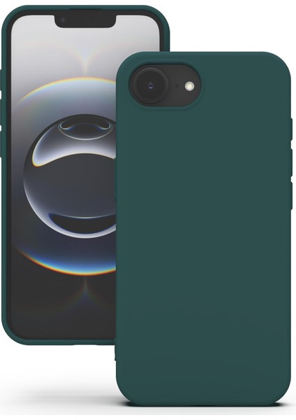 Apple iPhone 16E ile Uyumlu Telefon Kılıfı Kadife Iç Yüzey Soft Tasarım Lansman Kılıf