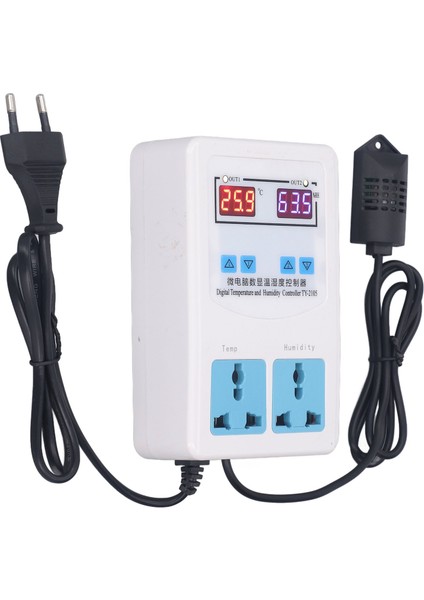 Sıcaklık Nem Kontrol Cihazı -20~60℃ 0~100.0%RH LCD Ekranlı Nem Ölçer Termostat Ac (Yurt Dışından) fiyatları