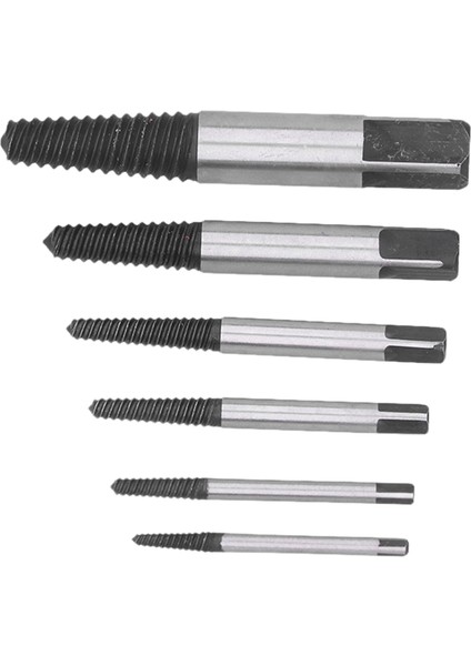 6 Adet Vida Çıkarıcı Dayanıklılık Mükemmel Pratik Hafif Taşınabilir Kırık Vida Çıkarıcı (Yurt Dışından) modelleri