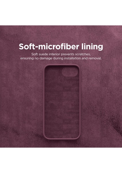 Apple iPhone 16E ile Uyumlu Telefon Kılıfı Kadife Iç Yüzey Soft Tasarım Lansman Kılıf fırsatları