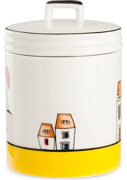 Le Casette Kavanoz Sarı 9X12 cm