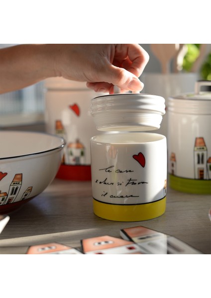 Le Casette Kavanoz Sarı 9X12 cm fiyatları