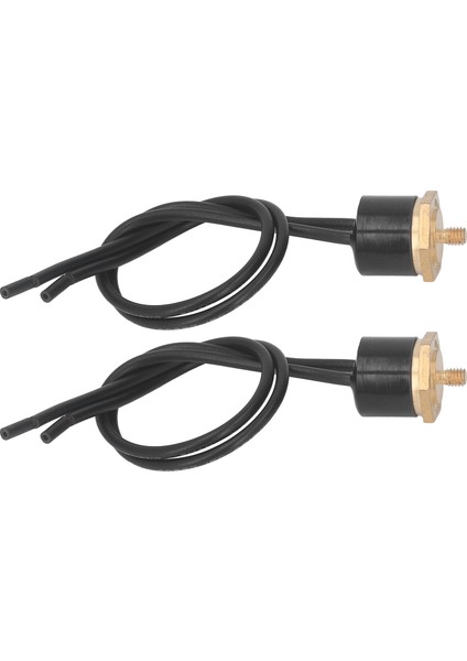 2 Adet Termostat Anahtarı Su Geçirmez Ark Yapmayan KSD301 Termal Kontrol Anahtarı Kablolu M4 (Yurt Dışından) fiyatları