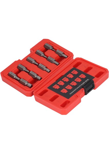 10 Adet Vida Çıkarıcılar Altıgen Başlı Çoklu Yivli Kırık Vidalar Cıvata Çıkarma Aracı Sol Spiral (Yurt Dışından) indirimleri