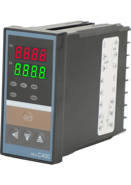 Akıllı Sıcaklık Kontrol Cihazı Dijital Ekran Yüksek Doğruluk Pıd Kontrol Termostatı Ssr Katı Hal Röle 220ACV (Yurt Dışından)
