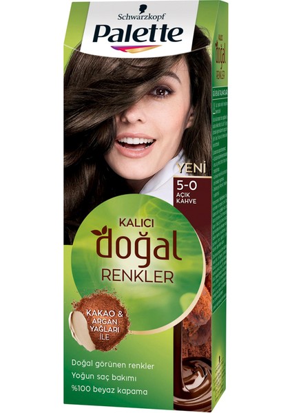 Natural Saç Boyası 5.0 Açık Kahve