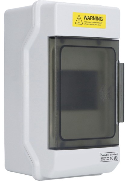 Dağıtım Kutusu Su Geçirmez 4 Yollu Plastik Bağlantı Kutusu Şeffaf Kapak Dın Ray Montajı (Yurt Dışından) indirimleri