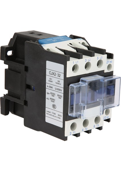 CJX2‑3201 Yüksek Hassasiyetli Endüstriyel Elektrik Ac Kontaktörü 32A (Yurt Dışından)
