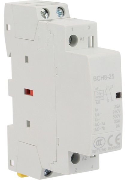 2p 25A 24V 2no 50/60HZ Din Raylı Ev Tipi Ac Kontaktörü Yüksek Kalite (Yurt Dışından) fiyatları
