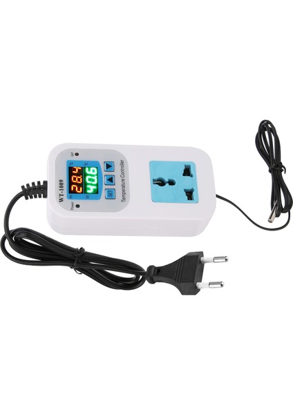 Sıcaklık Kontrol Cihazı Dijital Çift Ekranlı Kontrol Soketi 10A WT‑1009 110‑ (Yurt Dışından) indirimleri