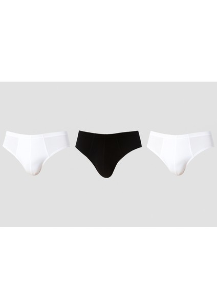 3'lü Paket Bamboo Erkek Slip