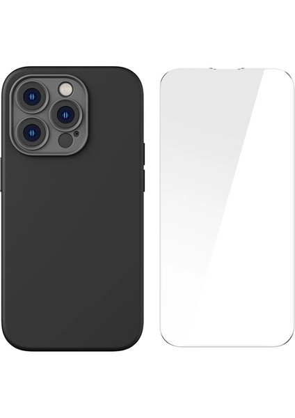 Baseus Liquid Silica Gel iPhone 14 Pro 6.1 Magsafe Silikon Kılıf + Tempered Ekran - BKS4102-1217 fiyatları