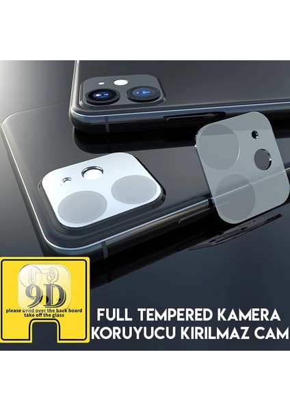 iPhone 11 6.1 Full Tempered Kamera Koruyucu Kırılmaz CAM-(5775) - GMS7416-5343 fiyatları