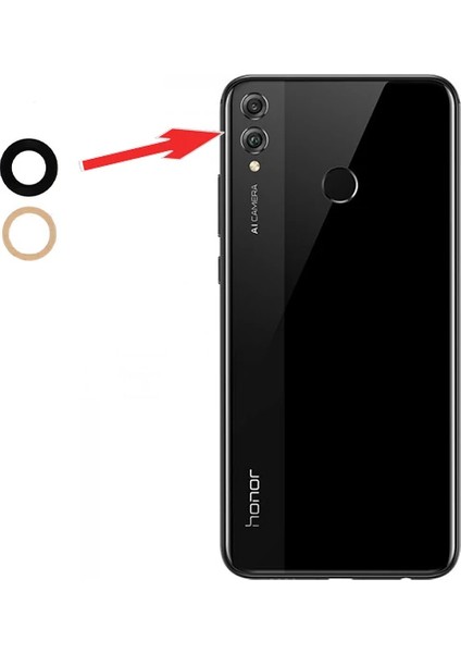 Huawei Honor 8x Arka Kamera Lens CAM-(5775) - MBN2907-2753 fiyatları