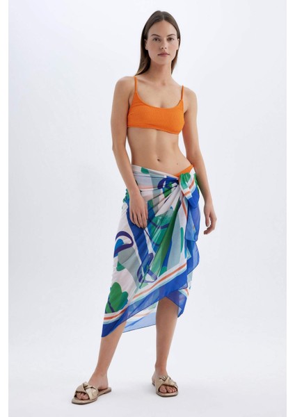 Desenli Vual Pareo-Fall in Love D0966AX24SM