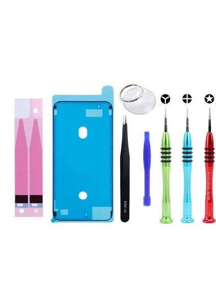 Jıafa JF-8164 8in1 Iphone 7 Batarya Tamir Seti Kaliteli TORNAVIDA-(5775) - BKS2626-6887
