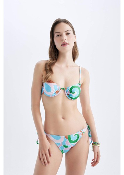 Regular Fit Bağcıklı Bikini Altı-Fall in Love D2647AX24HS fiyatları