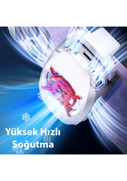 Ally A01 Cep Telefon Soğutma Fanı Radyatör SOĞUTUCU-(5775) - AGT6160-5716