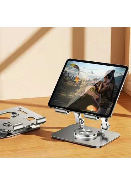 Ally H07 Katalanabilir Alüminyum Tablet ve Telefon Tutucu STANDI-(5775) - MBN1102-6557