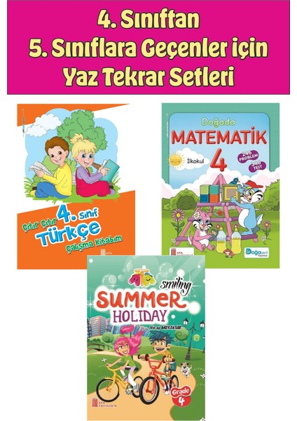 4.sınıftan 5.sınıfa Geçenler Için Yaz Tekrar Setleri 2