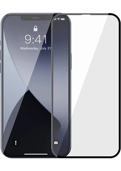 Baseus Iphone 12 Pro Max 6.7 0.3mm 3D Full Tempered Cam Ekran Koruyucu 2ADET Set-( - AGT1948-9349