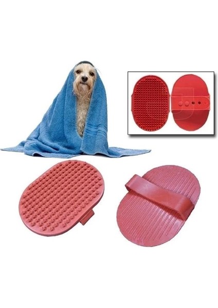 Ergonomik Masajlı Evcil Hayvan Kedi Köpek Yıkama Fırçası Aparatı (5047) modelleri