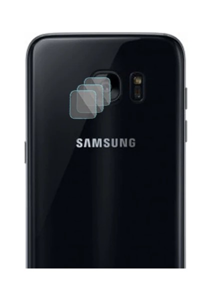 Gor Samsung Galaxy S7 Edge Nano Kamera Koruyucu 3 Adet SET-(5775) - GMS6665-4449