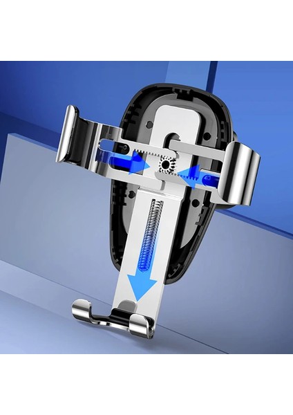 Baseus Gravity Metal Wireless Kablosuz Araç Şarj Tutucu WXYL-B0A-(5775) - GMS3791-7927 fırsatları