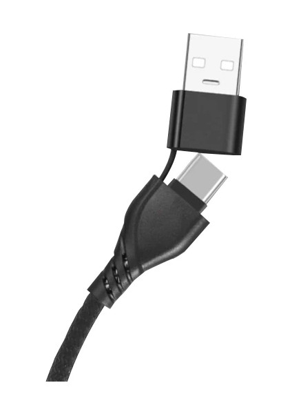 Ally 2in1 USB Type C To Pd Kablosu+Usb KABLO-(5775) - BKS4980-4712