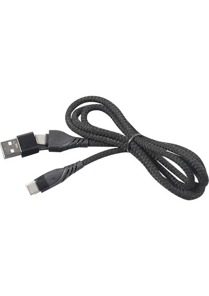 Ally 2in1 USB Type C To Pd Kablosu+Usb KABLO-(5775) - BKS4980-4712