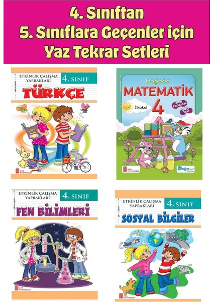 4.sınıftan 5.sınıfa Geçenler Için Yaz Tekrar Setleri 3