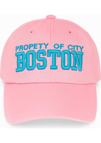 Boston Şapka Erkek Kadın Unisex Nakışlı Pamuklu Ayarlanabilir Beyzbol Kep Spor Şapka