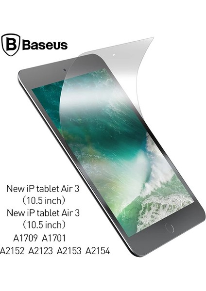 Baseus Ipad Pro/air 310.5 Inch Paper Like Film Darbe Emici Pet Ekran KORUYUCU-(577 - CDY7789-5409