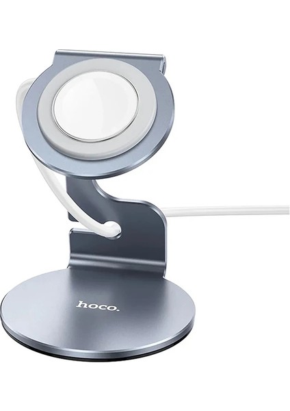 Hoco Hd7 Iwatch/apple Watch Için Alüminyum Alaşımlı Masaüstü Şarj Standı-(5 - AGT9806-5384