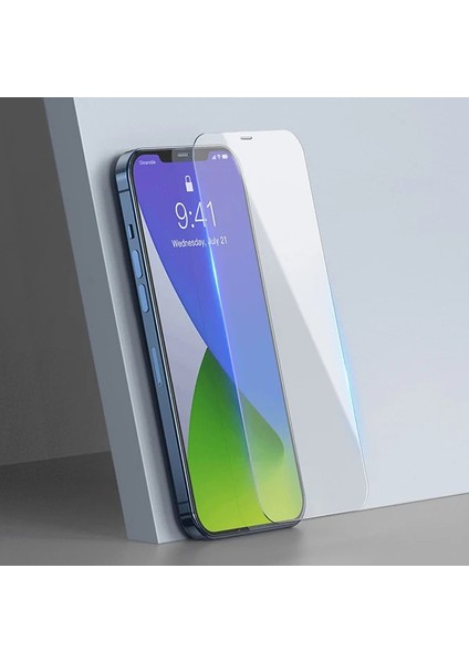 Baseus Iphone 12 Mini 5.4 0.3mm Antiblue Light Tempered Cam Ekran Koruyucu 2ADET-(5 - MBN3367-9452