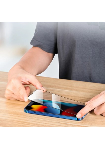Ally iPhone 13 Pro Max 6.7 Full Glue-Tempered Cam Ekran KORUYUCU-(5775) - BKS4095-6174 fırsatları