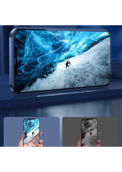 Baseus Iphone 12 Pro Max 6.7 Ekran Koruyucu 0.3mm Full Anti Blue Light Tempered Cam - FKU2331-9474 modelleri