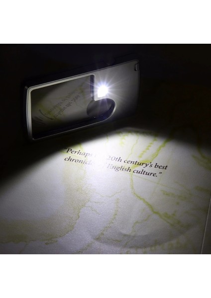 Ally 4b-3 Mini Ince 3X6X2 Mini LED Işıklı BÜYÜTEÇ-(5775) - GMS1944-6955 fırsatları