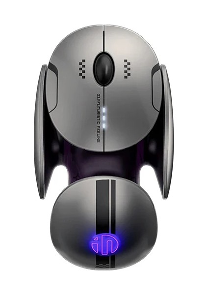 Inphıc X2 Üç Modlu Oyun Faresi 800-2400DPI Rgb Işık 2.4g /bt4.0/bt5.0 Sessiz-(5 - MBN7945-7017