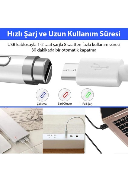 Ally K-2262 Universal Android-Ios Kapasitif iPad Tablet Dokunmatik Stylus Kalem-(57 - BKS6588-6726