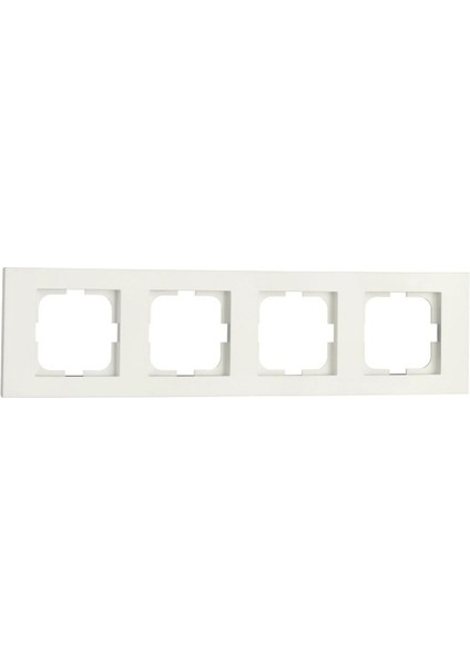 Tenda Grano Beyaz Dörtlü Çerçeve 8 Adet