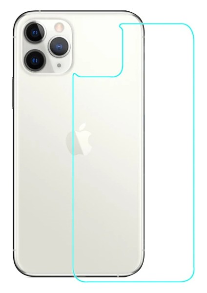Gor Iphone 11 Pro 5.8 Çizilmez Arka Koruyucu Jelatin 5 Adet SET-(5775) - MBN9671-1165
