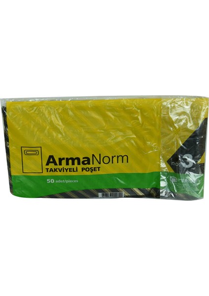 Fırsat Byr Armanorm Takviyeli Çanta Poşet Karma Desen Renk 42X32 50 Adet No:3 Yeni