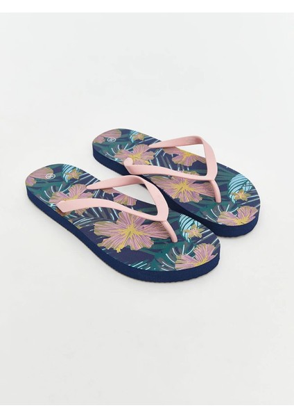 Lcw Steps Çiçekli Parmak Arası Kadın Terlik (S5)