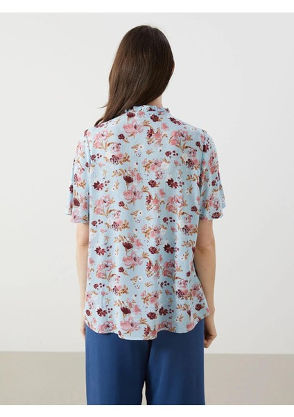 Lcw Grace Regular Fit Krinkle Kadın Gömlek (S5) fırsatları