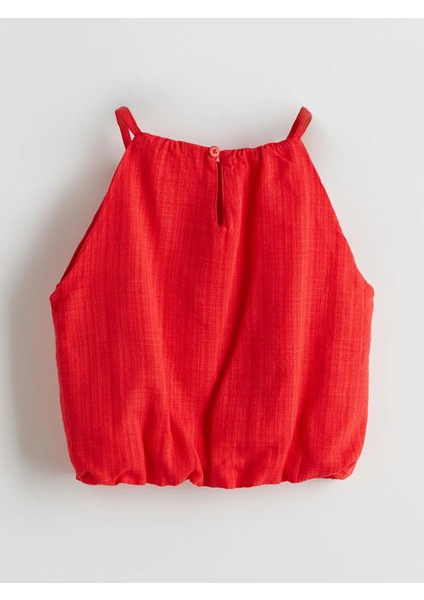 Lcw Kids Halter Yaka Kız Çocuk Bluz ve Şort Etek (S5) fırsatları