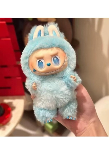 Sevimli Labubu Çantanız İçin Şanslı Peluş Anahtarlık Sürpriz Paketli