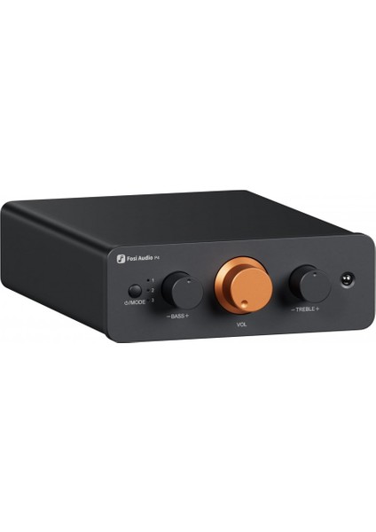 P4 Preamp 3 Rca Girişli, Ev Ses Stereo Amplifikatörü,/aktif Subwoofer/hoparlör Için, 3 Kademeli Amplifikatör Regülatörü (3/6/9 Db), Bas ve Yükseklik Ayarı