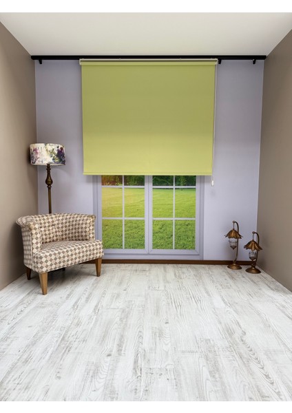 Donatti Stor Perde Ithal Mat Polyester Çimen Yeşili P1140